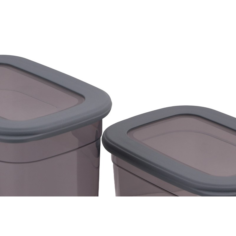 Hermia Storage Box Set (24 Pieces) BNMPEGYAR24-13232 Anthracite