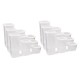 Hermia Storage Box Set (18 Pieces) BNMPOLYWS18-51217 White