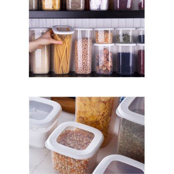 Storage Box Set (18 Pieces) BNMPOLYWS18-51217 White