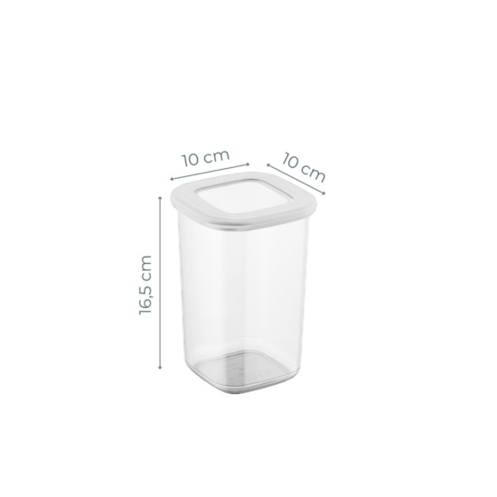 Hermia Storage Box Set (12 Pieces) BNMPOLYWS12-12 White