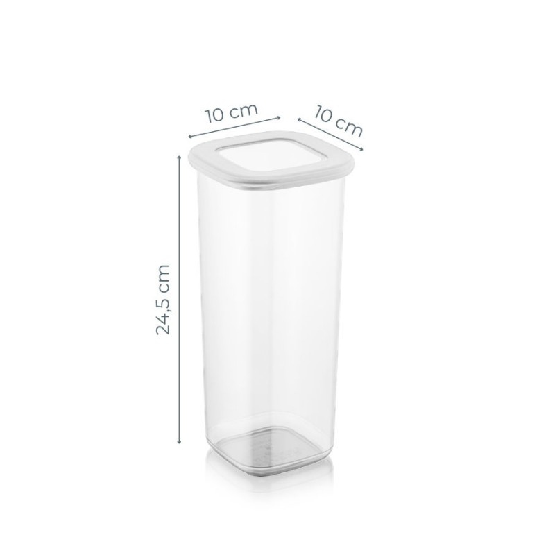 Hermia Storage Box Set (12 Pieces) BNMPOLYWS12-17 White