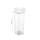 Hermia Storage Box Set (12 Pieces) BNMPOLYWS12-17 White