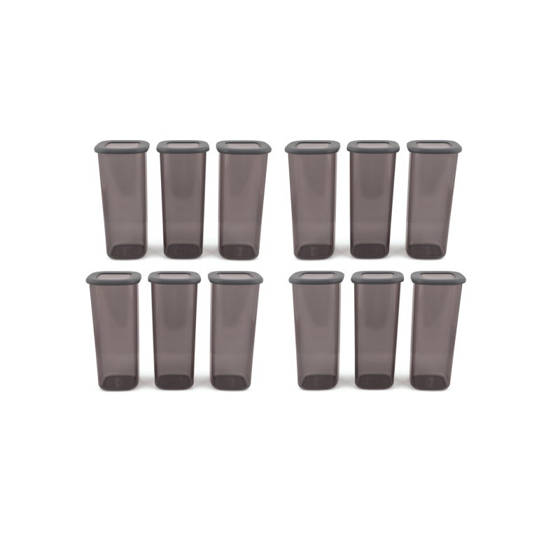 Hermia Storage Box Set (12 Pieces) BNMPOLYWS12-17 White