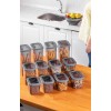 Hermia Storage Box Set (12 Pieces) BNMPOLYAR12-13232 Anthracite