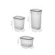Hermia Storage Box Set (18 Pieces) BNMPOLYAR18-13232 Anthracite