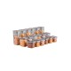 Hermia Storage Box Set (18 Pieces) BNMPOLYAR18-13232 Anthracite