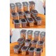 Hermia Storage Box Set (24 Pieces) BNMPOLYAR24-13232 Anthracite