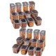 Hermia Storage Box Set (24 Pieces) BNMPOLYAR24-13232 Anthracite