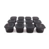 Hermia Storage Box Set (12 Pieces) BNMPOLYAS12-5KAS Anthracite