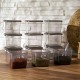 Hermia Storage Box Set (12 Pieces) BNMPOLYAS12-5KAS Anthracite