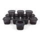 Hermia Storage Box Set (12 Pieces) BNMPOLYAS12-5KAS Anthracite