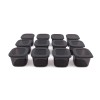 Hermia Storage Box Set (12 Pieces) BNMPOLYAS12-5KAS Anthracite