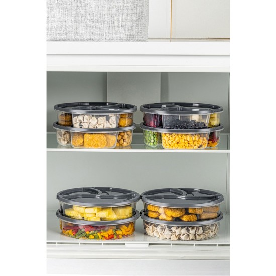 Hermia Storage Box Set (8 Pieces) 8Liyvrlk1 - 5 - Anthracite Anthracite