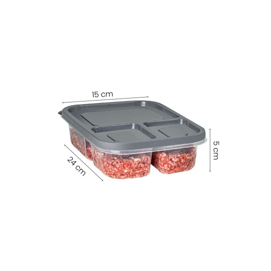 Hermia Storage Box Set (8 Pieces) 8Lidkdrtgn1 - 18 - Anthracite Anthracite