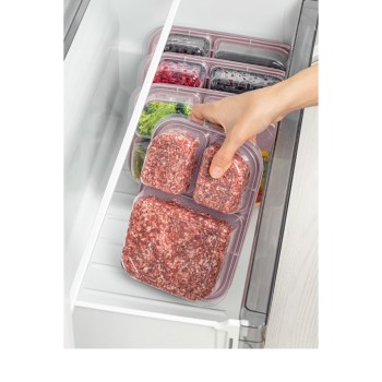 Storage Box Set (4 Pieces) 4Ludkdrtgn1 - 16 - Pink Pink