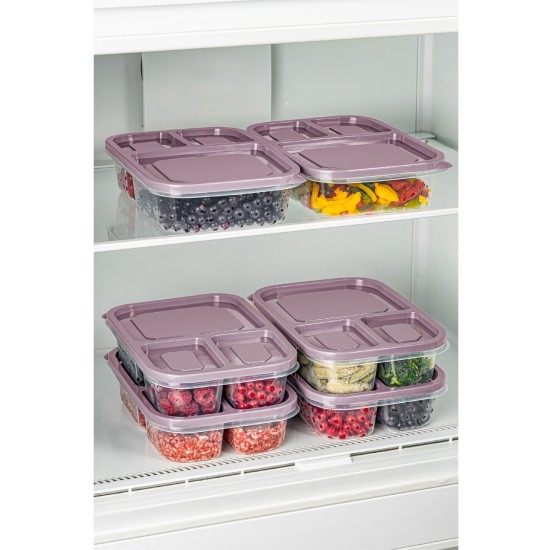 Storage Box Set (6 Pieces) 6Lidkdrtgn1 - 17 - Pink Pink Storage Box Set (6 Pieces) 6Lidkdrtgn1 - 17 - Pink Pink
