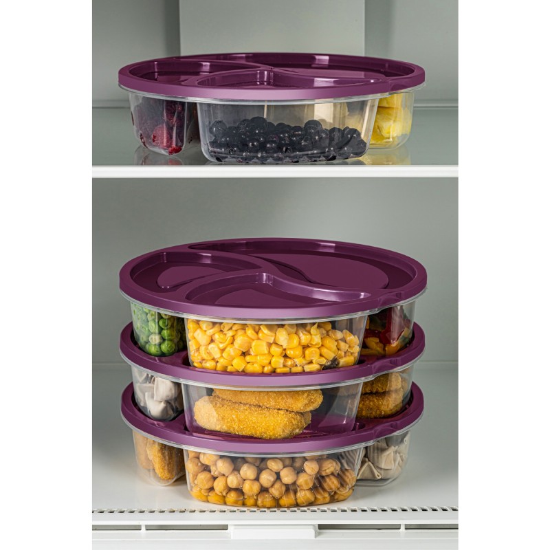 Hermia Storage Box Set (4 Pieces) 4Luyvrlk1 - 3 - Purple Purple