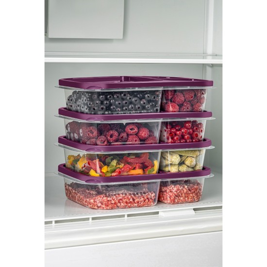 Hermia Storage Box Set (4 Pieces) 4Ludkdrtgn1 - 16 - Purple Purple