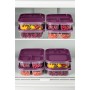 Storage Box Set (8 Pieces) 8Lidkdrtgn1 - 18 - Purple Purple