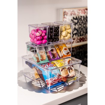 Storage Box Set (5 Pieces) 5Likutu - Transparent Transparent