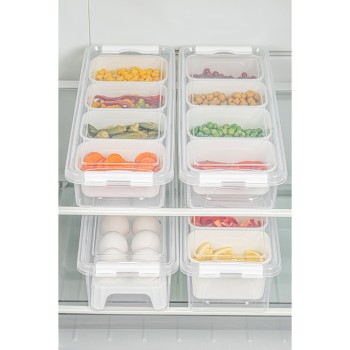 Storage Box Set (4 Pieces) 4Lukutu5 - Transparent Transparent