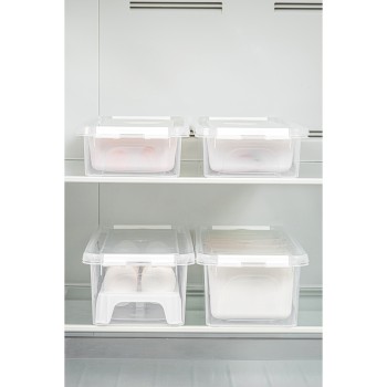 Storage Box Set (4 Pieces) 4Lukutu5 - Transparent Transparent