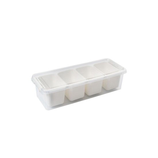 Storage Box Set (4 Pieces) 4Lukutu10 - Transparent Transparent