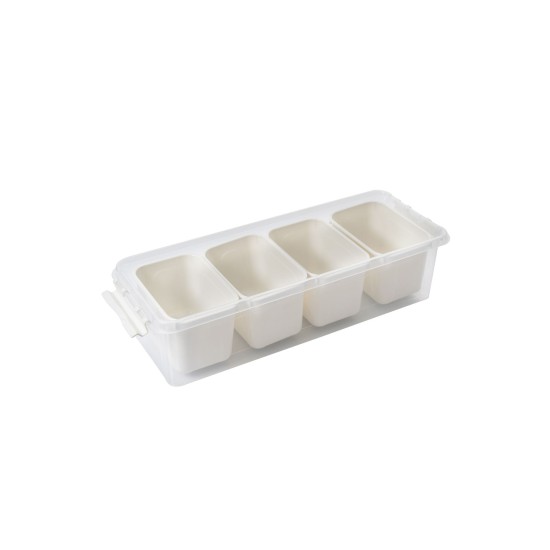 Storage Box Set (4 Pieces) 4Lukutu10 - Transparent Transparent