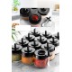 Hermia Spice Jar Set (12 Pieces) Genis Kasikli 12 Transparent