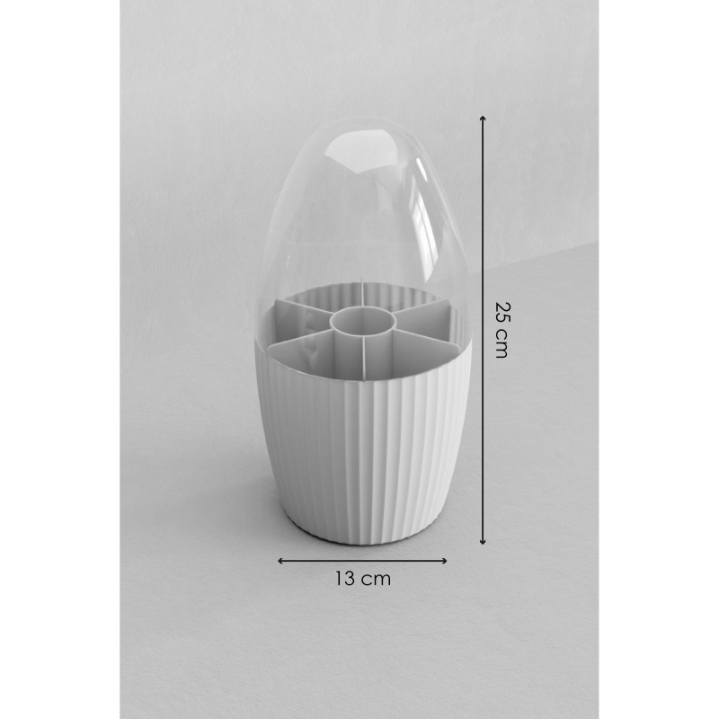 Hermia Make-Up Organizer Fnsorgnzr - White White