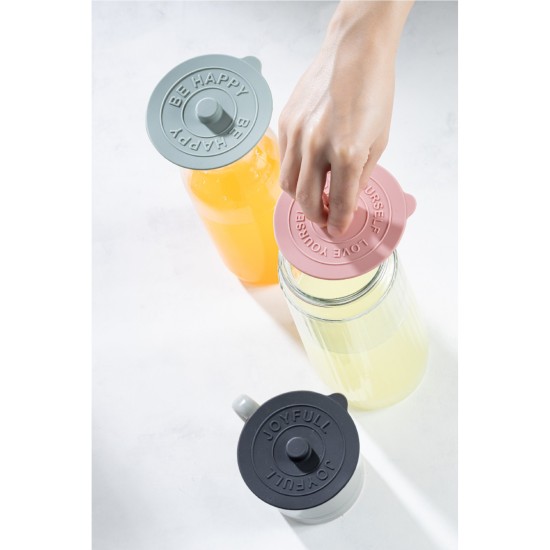 Bottle Lid Set (6 Pieces) VSLKNKPK6 Multicolor