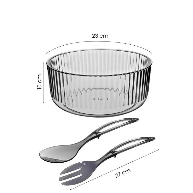 Hermia Bowl Akrlkbowl - Anthracite Anthracite