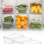 Fridge Organizer Set (3 Pieces) 728 Transparent