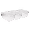 Hermia Fridge Organizer Set (3 Pieces) 728 Transparent
