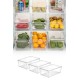 Hermia Fridge Organizer Set (3 Pieces) 730 Transparent