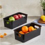 Fridge Organizer Set (2 Pieces) Ss2Libin - Black Black