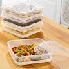 Fridge Organizer Set (4 Pieces) 4C - Grey Grey