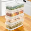 Fridge Organizer Set (4 Pieces) 4B - Grey Grey