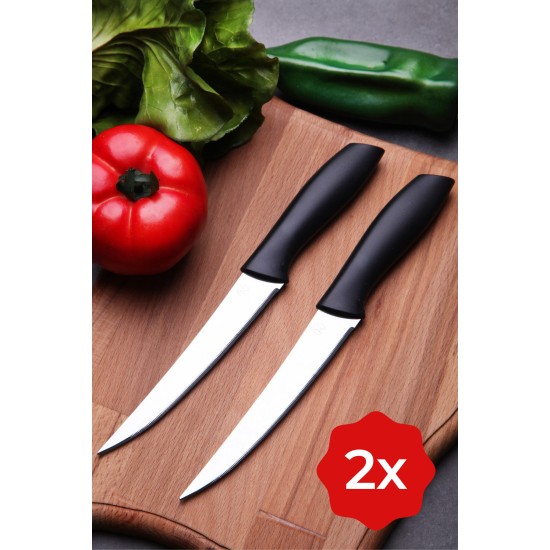 Hermia Knife Set (2 Pieces) Chef Black
Silver