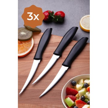 Knife Set (3 Pieces) Magic Black
Silver