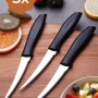 Knife Set (3 Pieces) Magic Black
Silver