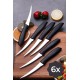 Hermia Knife Set (6 Pieces) Magic Black
Silver