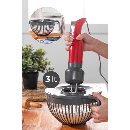Hermia Blender Lid BNM-0971 - Black Grey