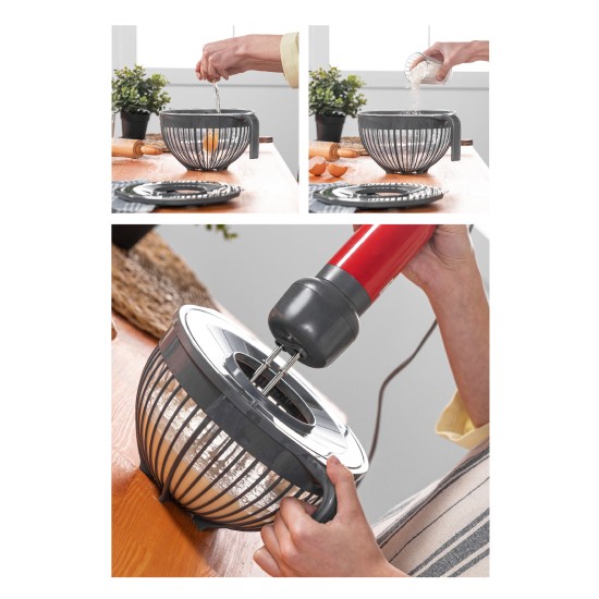 Hermia Blender Lid BNM-0971 - Black Grey