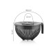Hermia Blender Lid BNM-0971 - Black Grey