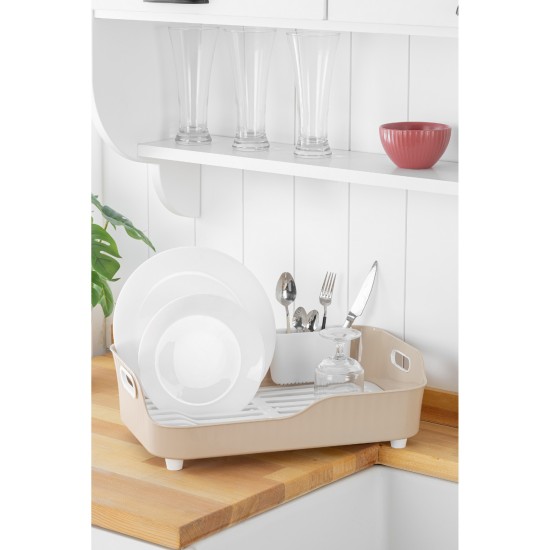 Dish Rack AKL-060BJ - Beige Beige Dish Rack AKL-060BJ - Beige Beige