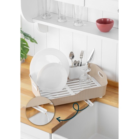 Dish Rack AKL-060BJ - Beige Beige Dish Rack AKL-060BJ - Beige Beige