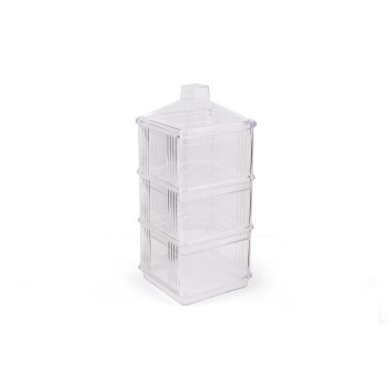 Storage Box Set (3 Pieces) Kareakrlk - 3 Transparent