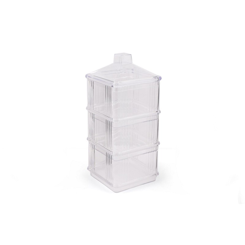 Hermia Storage Box Set (3 Pieces) Kareakrlk - 3 Transparent