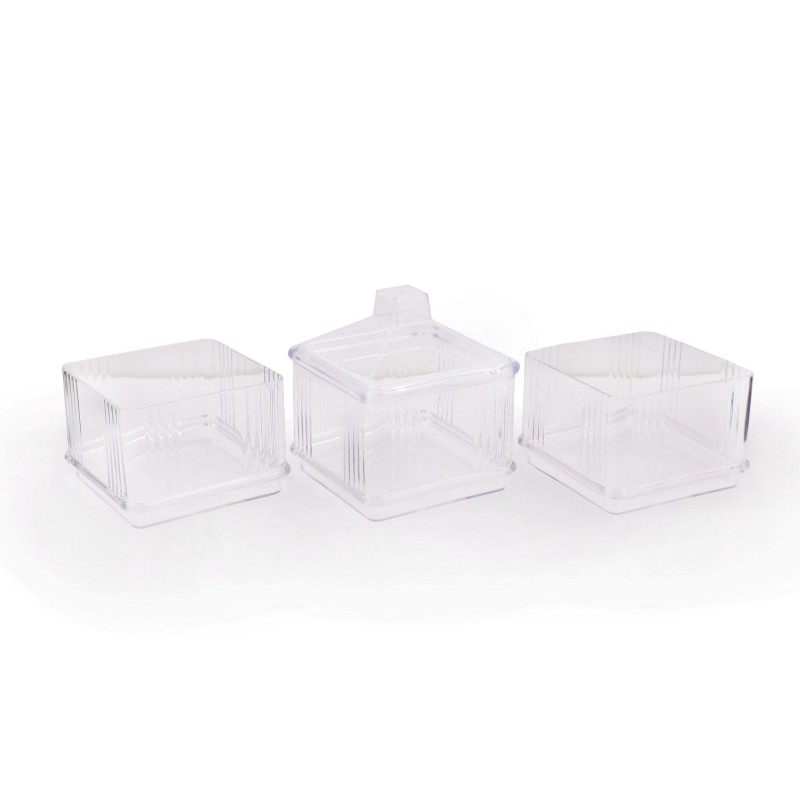 Hermia Storage Box Set (3 Pieces) Kareakrlk - 3 Transparent
